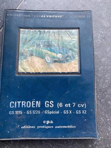 reparatie boek Citroen GS 1015/ 12020 /gs special -GSX- GSX2