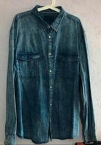 2 X Heren Overhemden (Maat:XL), Ophalen of Verzenden, Zo goed als nieuw, Blauw, Halswijdte 43/44 (XL)