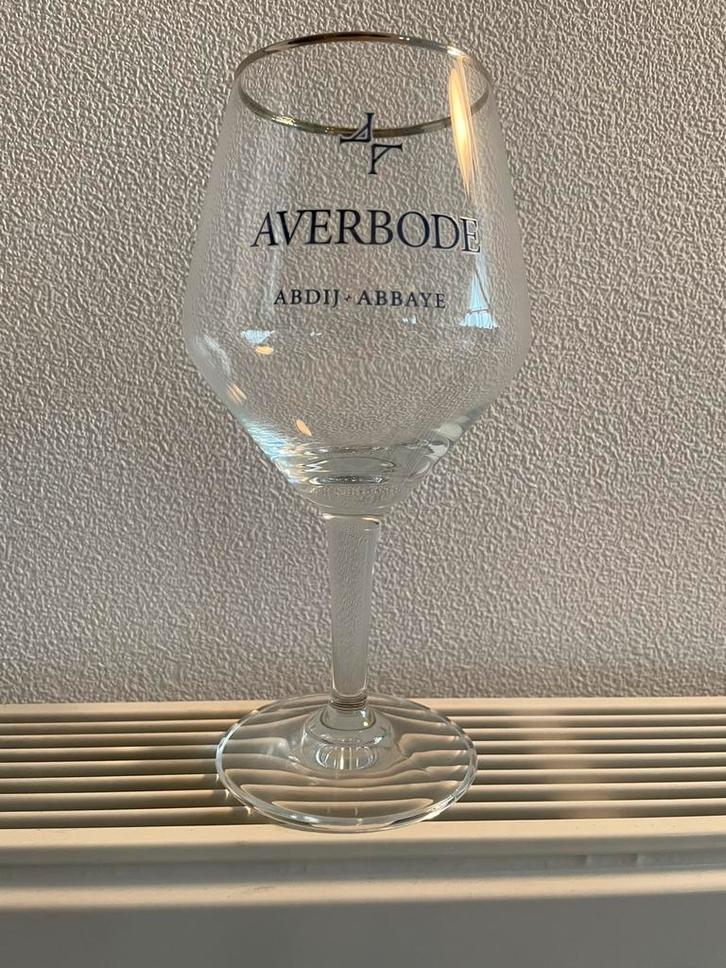 Averbode bierglas, Verzamelen, Biermerken, Nieuw, Glas of Glazen, Overige merken, Ophalen of Verzenden
