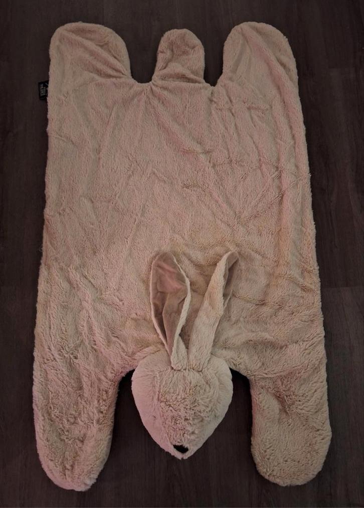Knuffelkleed 95 x 55 cm - nieuw, Kinderen en Baby's, Speelgoed | Knuffels en Pluche, Zo goed als nieuw, Konijn, Ophalen of Verzenden