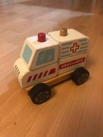 Houten Speelgoed Ambulance, Ophalen, Gebruikt