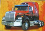 Western Star truck - gele achtergrond - ansichtkaart - nieuw, Verzamelen, Ansichtkaarten | Themakaarten, Verzenden, 1980 tot heden