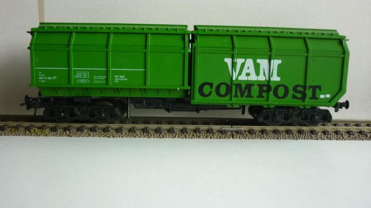 Roco H0 VAM compostwagon, Hobby en Vrije tijd, Modeltreinen | H0, Gebruikt, Wagon, Gelijkstroom, Roco, Ophalen of Verzenden