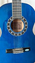 Blauwe Nubone Valencia spaanse akoestisch Gitaar, Ophalen, Gebruikt, Klassieke of Spaanse gitaar