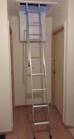 2x Vlizotrap zoldertrap aluminium Altrex, Doe-het-zelf en Verbouw, Ladders en Trappen, Ophalen, Gebruikt, Trap, Altrex