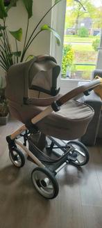 Kinderwagen/wandelwagencombinatie Mutsy Nio in Olijfgroen, Kinderen en Baby's, Kinderwagens en Combinaties, Ophalen, Gebruikt