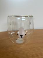 Dubbelwandig glas beertje HEMA, Ophalen, Zo goed als nieuw