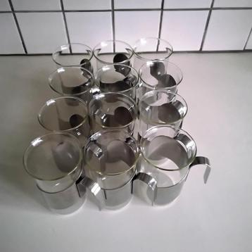 2 x douwe egberts   " select" glazen sets beschikbaar voor biedingen
