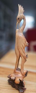 Houten Vogel Sculptuur, Ophalen of Verzenden