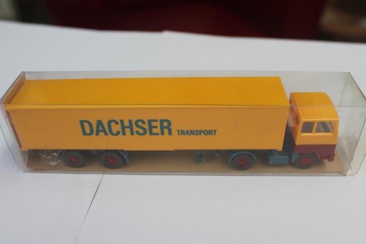 Wiking Ford Transcontinental vrachtwagen met oplegger, Hobby en Vrije tijd, Modelauto's | 1:87, Zo goed als nieuw, Bus of Vrachtwagen