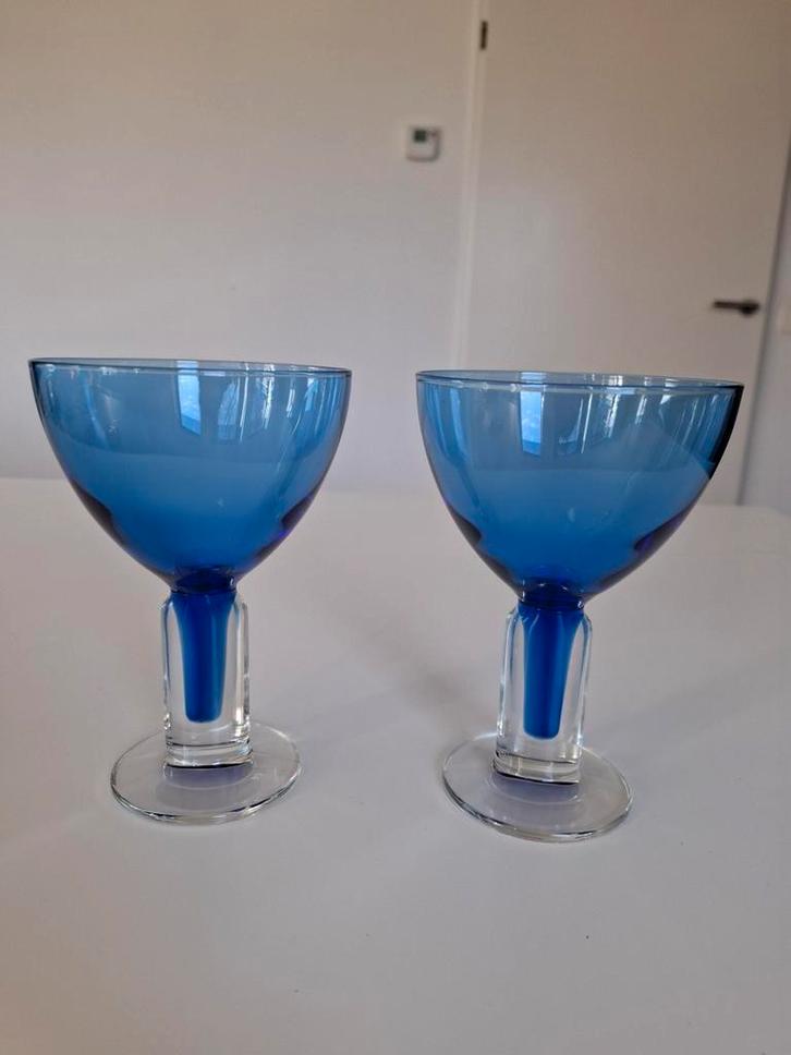 Set design glazen Studio Bormioli Rocco glas italiaans, Verzamelen, Glas en Borrelglaasjes, Zo goed als nieuw, Overige typen, Ophalen of Verzenden