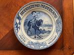 Delftsblauw Wandbord Herrijzend Nederland 23cm, Antiek en Kunst, Antiek | Wandborden en Tegels, Ophalen of Verzenden