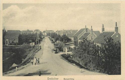 (701-217-025) Dreischor Boogerdweg, Verzamelen, Ansichtkaarten | Nederland, Zeeland, Verzenden