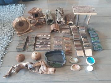 Complete dwerghamsterscaping set  beschikbaar voor biedingen