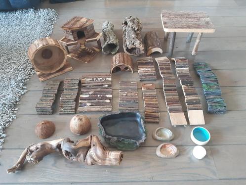 Complete dwerghamsterscaping set, Dieren en Toebehoren, Knaagdieren en Konijnen | Toebehoren, Gebruikt, Overige typen, Ophalen