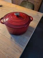 Castex Elwgance Royal gietijzeren braadpan - 28 cm - 6,4L, Huis en Inrichting, Keuken | Potten en Pannen, Ophalen, Gietijzer, Zo goed als nieuw