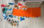 Hot Wheels Baan met Onderdelen, Ophalen of Verzenden, Hot Wheels, Racebaan, Gebruikt