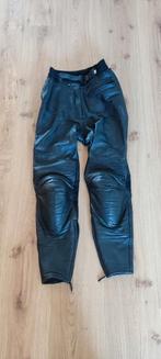Zwarte genuine leren motorbroek IXS maat 38/40, Ophalen of Verzenden