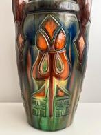 aardewerken siervaas Maes Torhout circa 1930, Ophalen of Verzenden