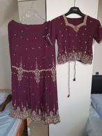 Prachtige Indiase Sharara 38 - 40, Kleding | Dames, Maat 38/40 (M), Overige typen, Paars, Ophalen of Verzenden