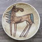 Om 1960 Keramist Hannie Mein Wandbord Bord Decor PAARD, Antiek en Kunst, Ophalen of Verzenden