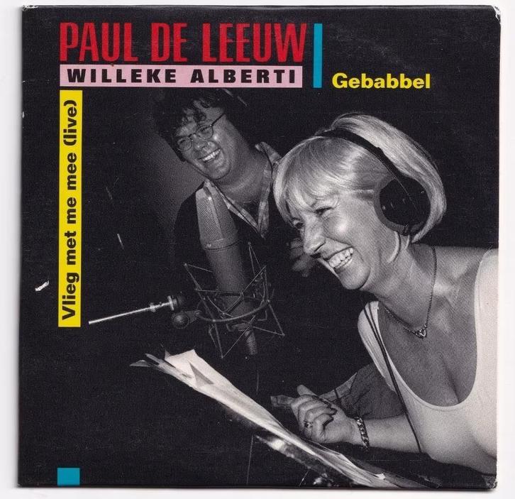 CD Single Paul de Leeuw, Willeke Alberti – Gebabbel, Cd's en Dvd's, Cd Singles, Gebruikt, Nederlandstalig, Ophalen of Verzenden