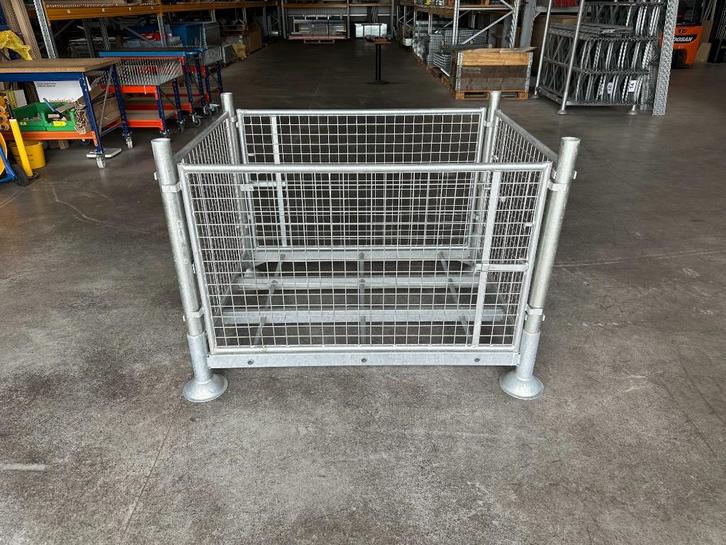 Stapelrek gaaskooi compleet – 137x100.5, nieuw, Doe-het-zelf en Verbouw, Metalen, Nieuw, IJzer, Verzenden