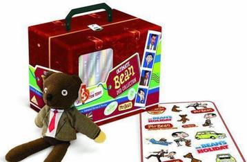 mr bean suitcase met dvd,s plus beer beschikbaar voor biedingen