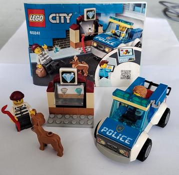 LEGO City 60241 Politiehond Eenheid - Compleet met Doos beschikbaar voor biedingen