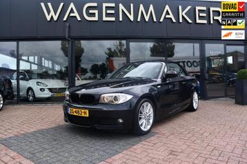 BMW 1-serie Cabrio 123d High Executive AUT|Cruise|NAVI|Leder beschikbaar voor biedingen