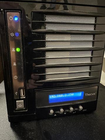 thecus n4100 pro 8TB (2 x 1 TB hdd included) beschikbaar voor biedingen