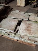 antiek wit marmeren vloerdelen/plavuizen div. maten, zie fot, Ophalen, Overige materialen, Gebruikt, 50 tot 150 cm