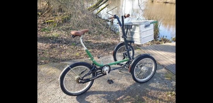 Feetz Driewiel Fiets met Krat, Fietsen en Brommers, Fietsen | Driewielers, Gebruikt, Ophalen