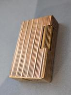 S.T. Dupont Paris aansteker Ligne antiek vintage goud WERKT!, Verzamelen, Ophalen of Verzenden, Zo goed als nieuw, Aansteker