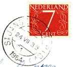 990300	Giethoorn	1964 Ov Stempel St Jansklooster	Punter	Gelo, Verzamelen, Ansichtkaarten | Nederland, Ophalen of Verzenden, 1960 tot 1980