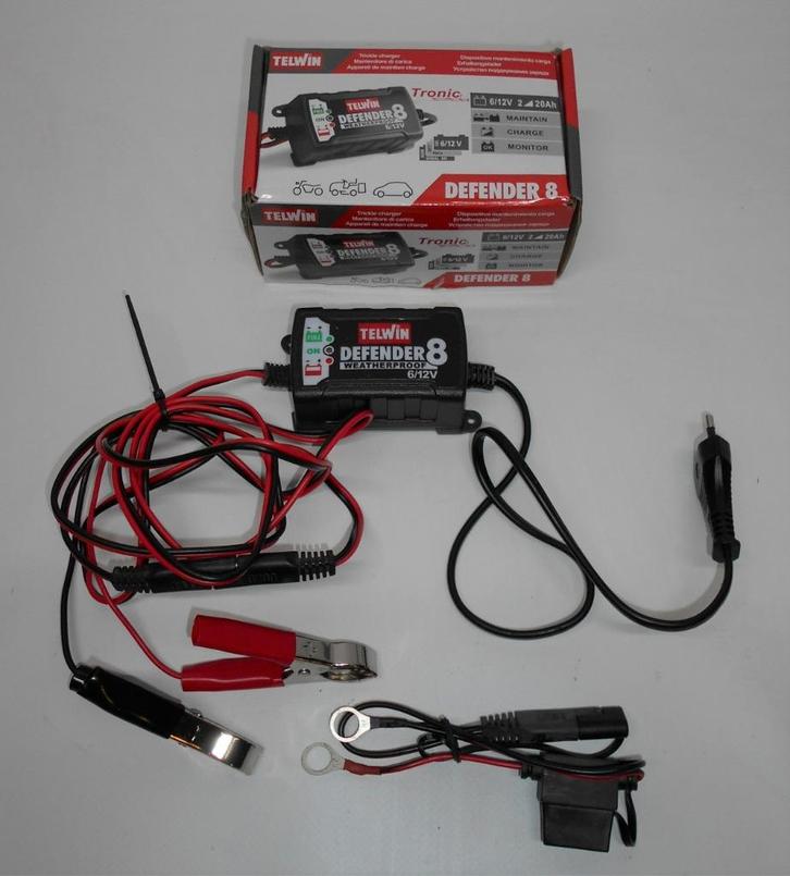 Charger / lader, Telwin, Defender 8, 6-12 volt, Auto diversen, Autogereedschap, Nieuw, Ophalen of Verzenden