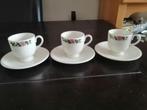 Wedgwood EDME Etruria & Barlaston koffiekop met schotel, 3st, Antiek en Kunst, Antiek | Servies los, Ophalen of Verzenden