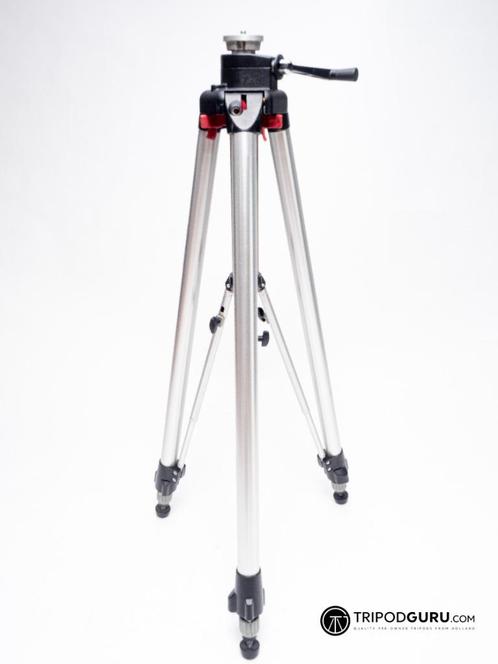 Manfrotto 058 statief, Audio, Tv en Foto, Fotografie | Statieven en Balhoofden, Gebruikt, Driepoot, 175 cm of meer, Ophalen of Verzenden