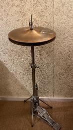 Rogers White Hot 14" HiHat met hihat-stand standaard, Ophalen of Verzenden, Gebruikt, Overige merken