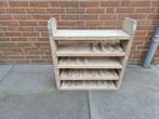 Wijnrek handgemaakt van steigerhout, Huis en Inrichting, Woonaccessoires | Wijnrekken, Ophalen, Gebruikt, 50 tot 75 cm, 15 tot 25 flessen