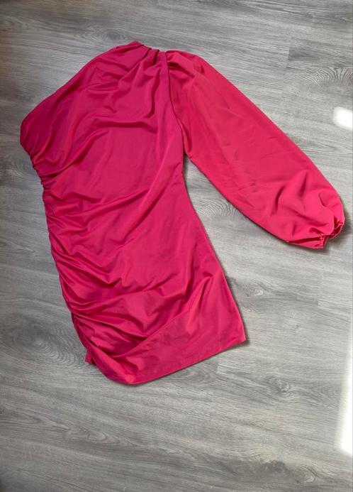 Roze 1 mouwloos kort jurkje, Kleding | Dames, Gelegenheidskleding, Zo goed als nieuw, Overige typen, Maat 42/44 (L), Roze, Ophalen of Verzenden