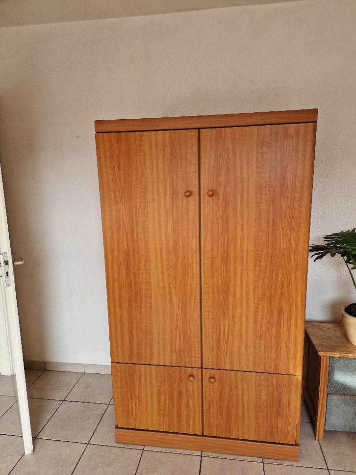 bedkast kersen Riva Top 1 persoons, Huis en Inrichting, Slaapkamer | Bedden, Gebruikt, Eenpersoons, Hout, Ophalen