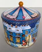 Grote SCHMIDT Lebkuchen Kerst blik muziekdoos, Diversen, Kerst, Ophalen of Verzenden, Zo goed als nieuw