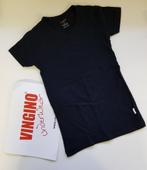 Super fijn zwart VINGINO stretch shirt maat XS / 110-116., Kinderen en Baby's, Kinderkleding | Maat 110, Zo goed als nieuw, Vingino