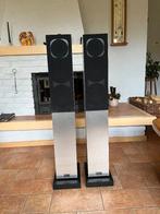 Audio Physic Yara in brushed aluminium, Gebruikt, 60 tot 120 watt, Front, Rear of Stereo speakers, Ophalen