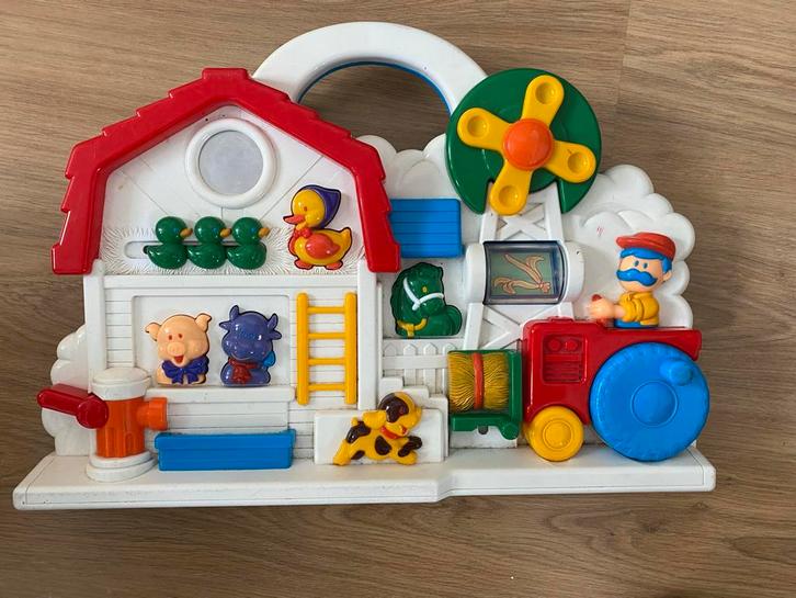 Chicco Boerderij Speelgoed, Kinderen en Baby's, Speelgoed | Babyspeelgoed, Gebruikt, Overige typen, Met geluid, Ophalen