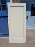 Paneeldeur nr 16 1 vlaks paneeldeur 88x201cm gebruikt &euro;, 80 tot 100 cm, Ophalen of Verzenden, Zo goed als nieuw, 200 tot 215 cm