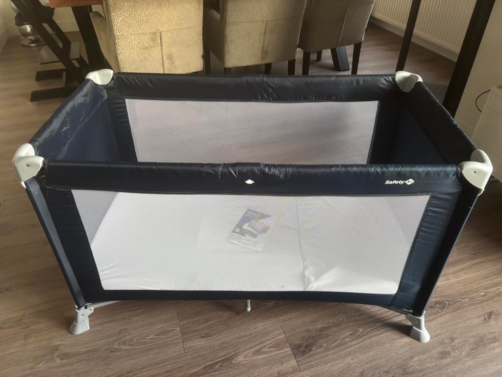 Safety 1st soft dreams campingbedje marine, Ophalen, Zo goed als nieuw, Reisbedje