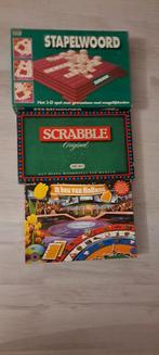 Spelletjes Stapelwoord, Scrabble, Ik hou van Holland, Een of twee spelers, Ophalen of Verzenden, Gebruikt