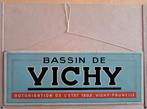 Vintage reclamebordje Vichy, Ophalen, Gebruikt, Reclamebord